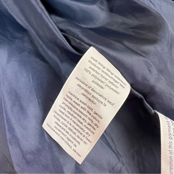 Tommy Jeans Hilfiger Logo Zip-Down Colorblock Puffer Ski Coat Jacket Outerwear - Picture 11 of 14